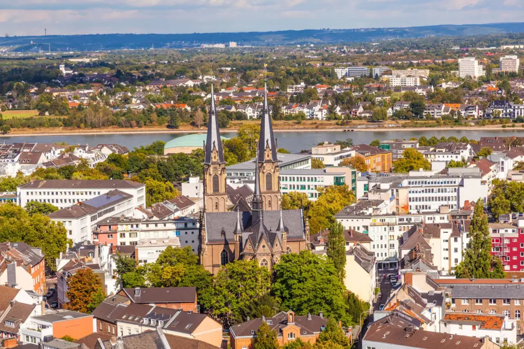 Mönchengladbach Stadtansicht