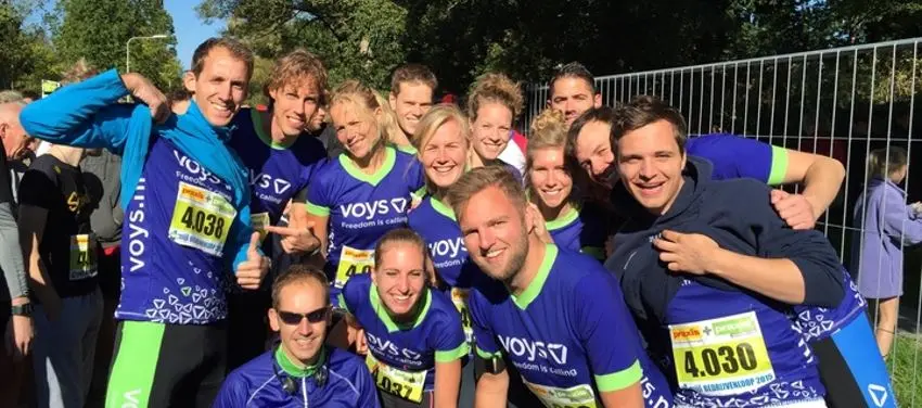 Teamfoto 4 mijl Voys Teamfoto 4 mijl Voys