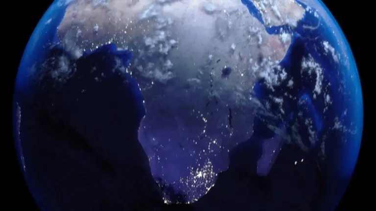 A geographic view of the earth and related to phone numbers with voys south africa