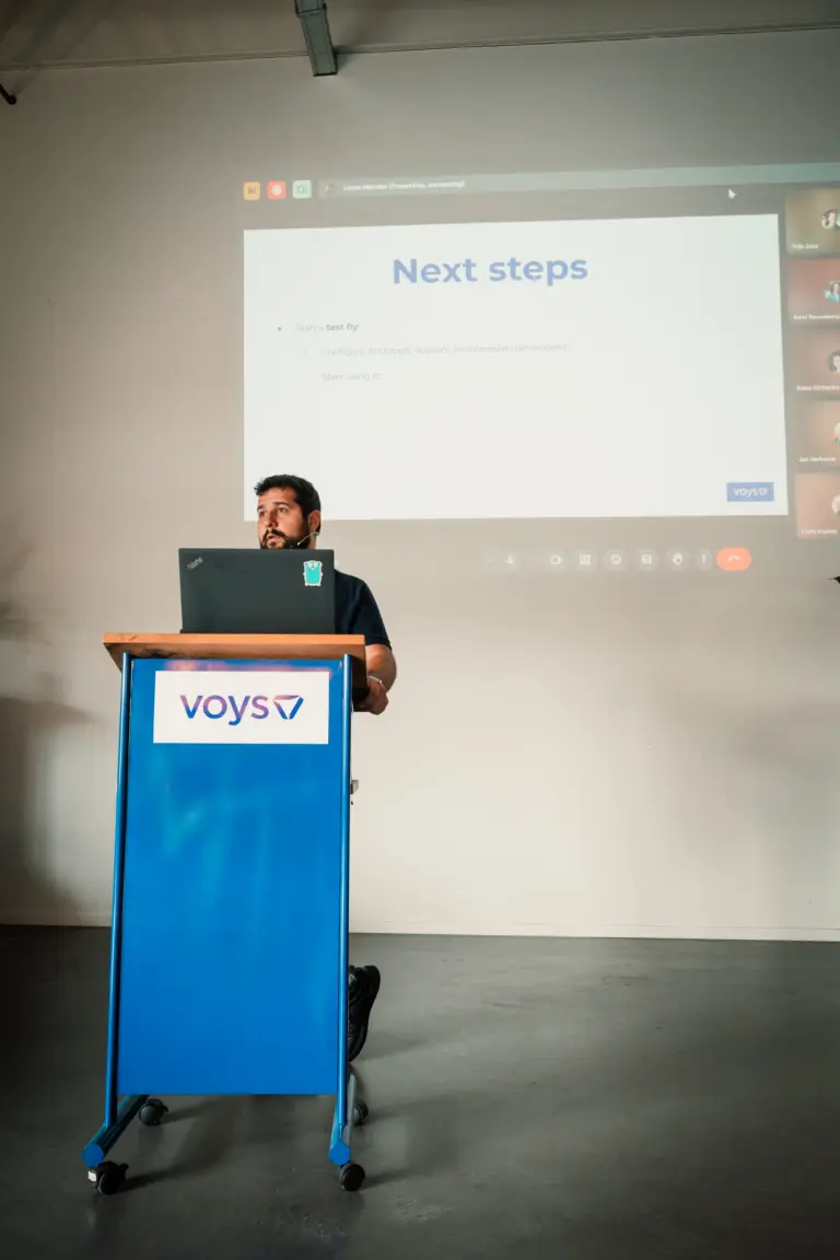 Voys head office meeting